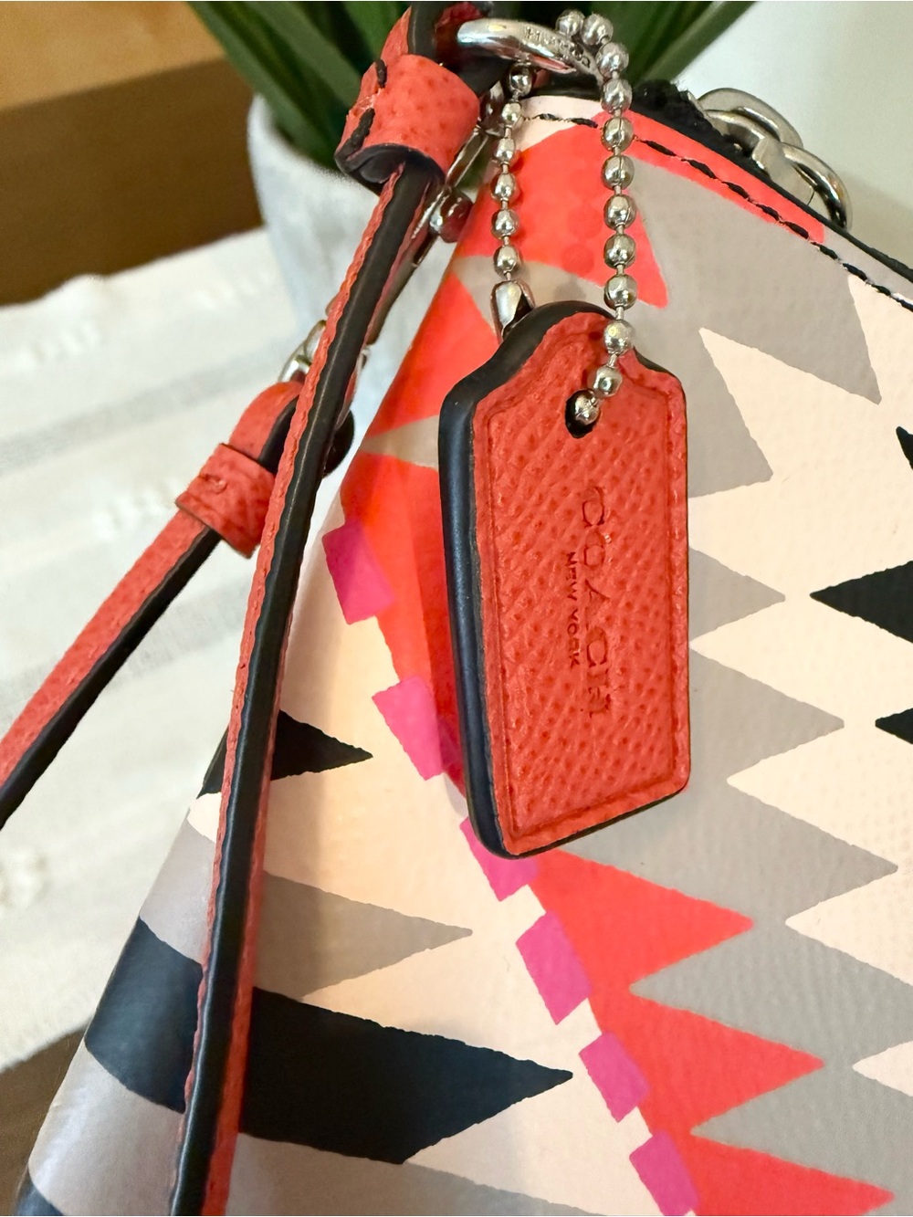 Coach x Coachella "Dreamweaver" Tribe Collection LE wristlet - Picture 3 of 5